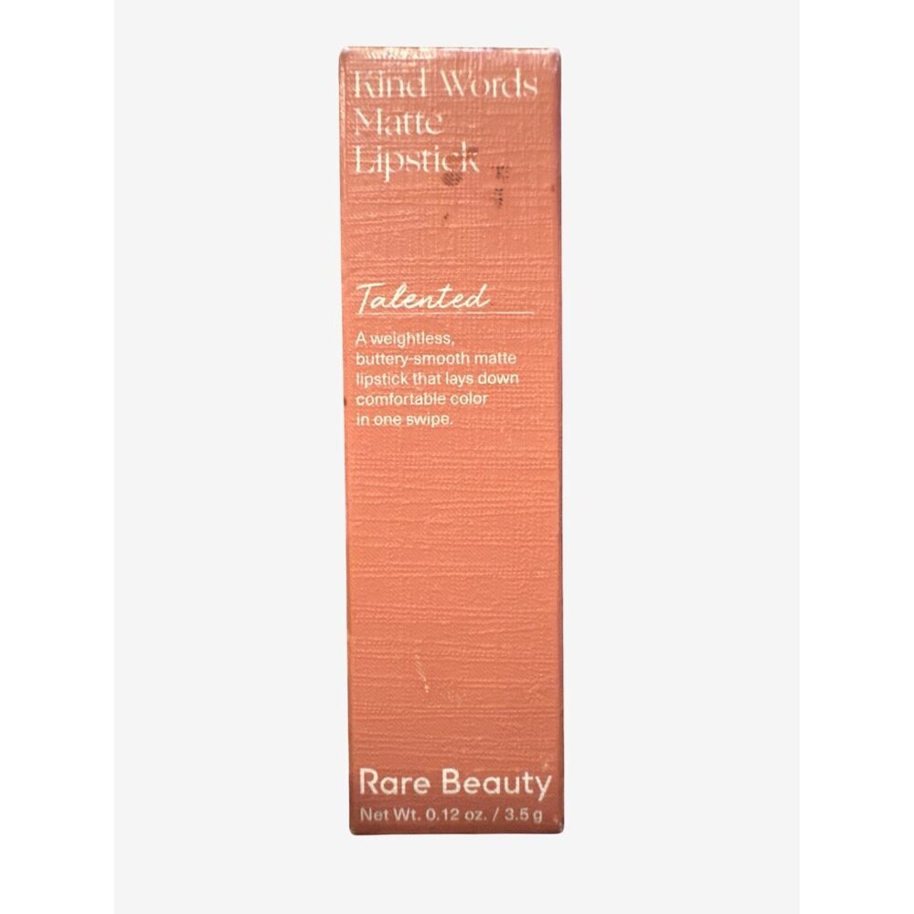 Rare Beauty By Selena Gomez Kind Words Matte Lipstick Talented Neutral Muted Bei - Picture 3 of 4